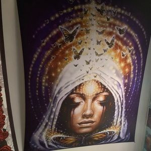 Third eye tapestry by Autumn Skye